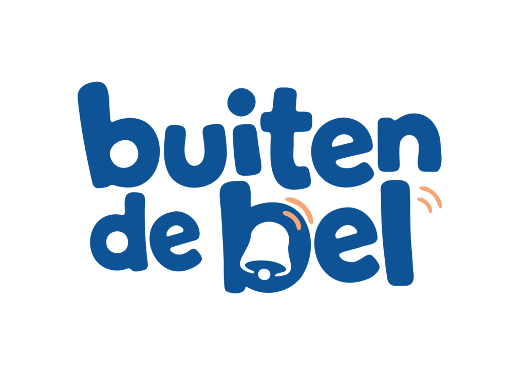 logo buiten de bel